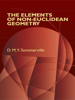 cover image of The Elements of Non-Euclidean Geometry